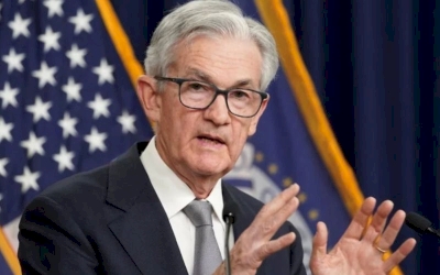 Powell memukul nada yang relatif positif, mencatat bahwa "ekonomi dalam kondisi yang solid."