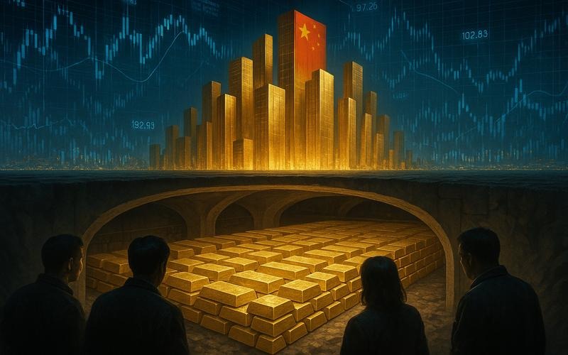 SocGen: China Beli Emas 10 Kali Lipat dari Data Resmi, Cadangan Aktual Lebih dari 5.000 Ton