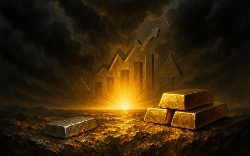 Lonjakan Fantastis! Emas Siap Tembus $5.000, Bagaimana Nasib Perak?