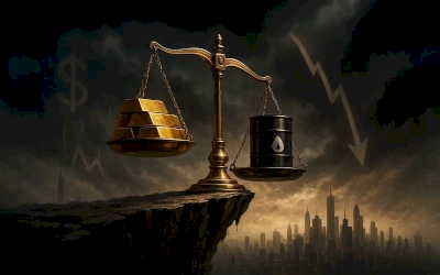 Emas Turun Tertekan Volatilitas Minyak dan Perubahan Kebijakan The Fed