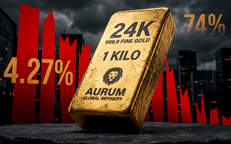 74% Analis Wall Street Bearish Emas Setelah Data Ketenagakerjaan AS Mengejutkan Pasar